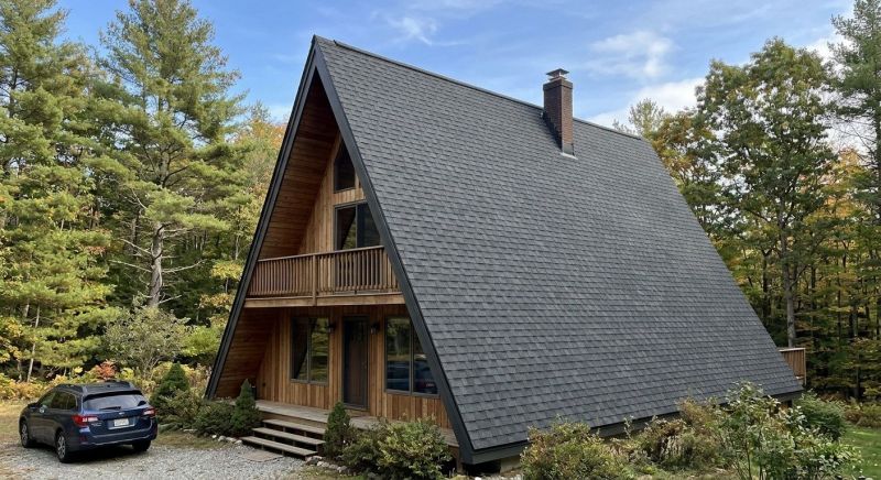 A Frame Roof Installation in Cumberland, MD
