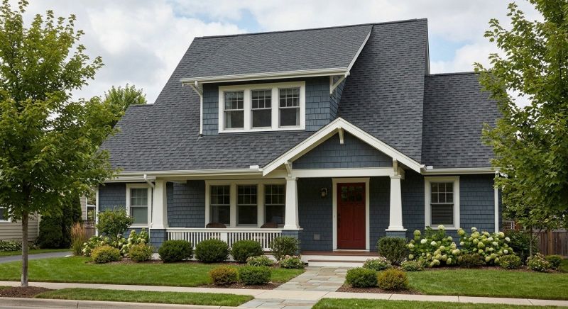 A Frame Roof Installation in Cumberland, MD