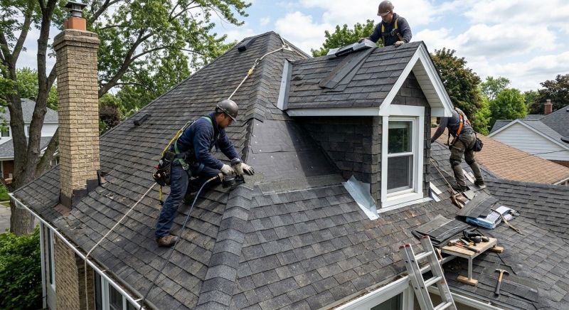 A Frame Roof Repair in Cumberland, MD