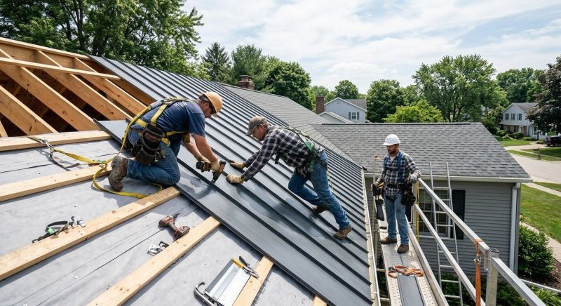 Aluminum Roof Installation in Springfield, WV