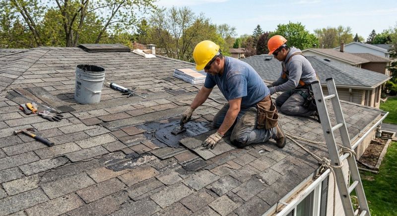 Asphalt Roof Repair in Cumberland, MD