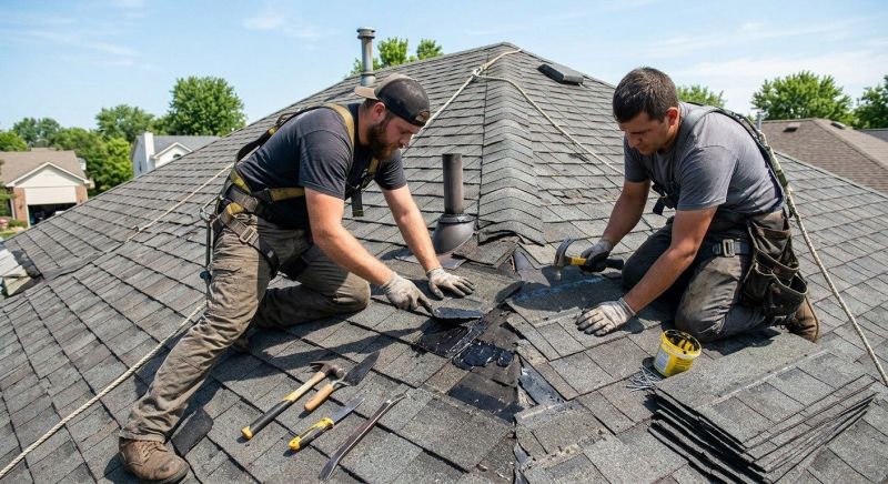 Asphalt Roof Repair in Cumberland, MD