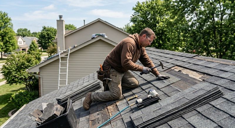 Asphalt Roof Repair in Cumberland, MD