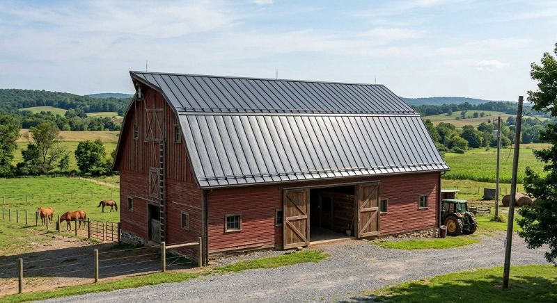 Barn Roof Replacement in Springfield, WV