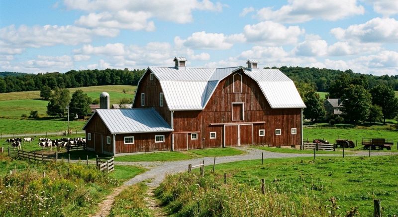 Barn Roof Replacement in Swanton, MD