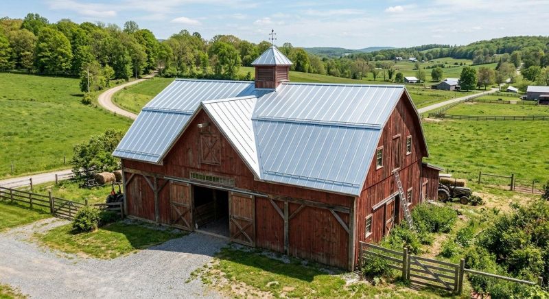 Barn Roof Replacement in Swanton, MD