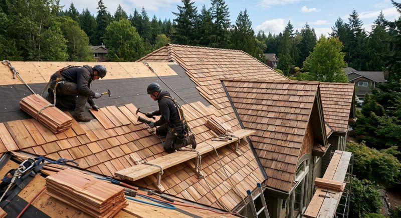 Cedar Roof Installation in New Creek, WV