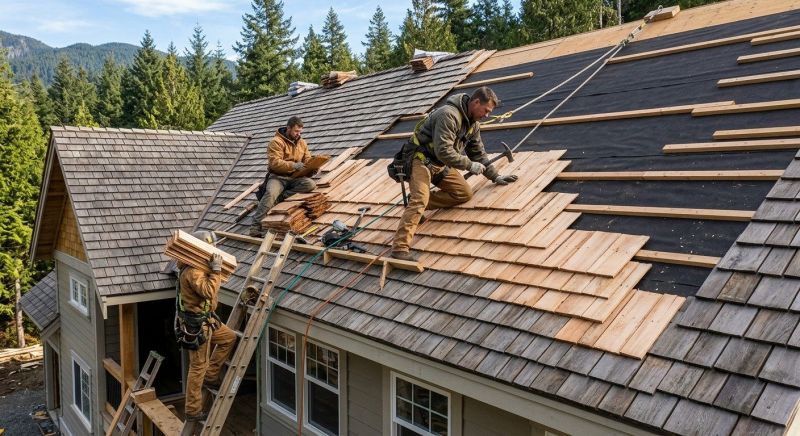 Cedar Roof Installation in Springfield, WV