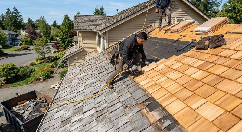 Cedar Roof Replacement in New Creek, WV
