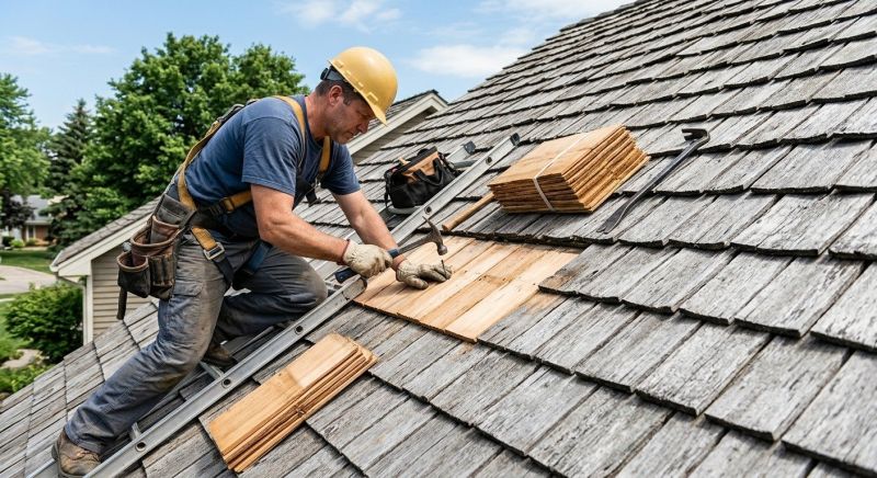 Cedar Shake Roof Repair in Allegany County, MD