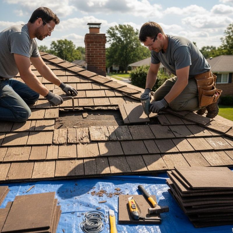 Cedar Shake Roof Repair in Cumberland, MD