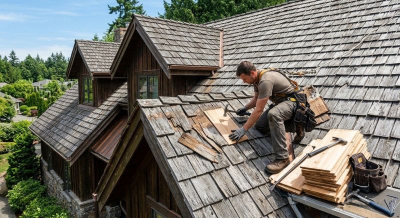 Cedar Shake Roof Repair in Springfield, WV
