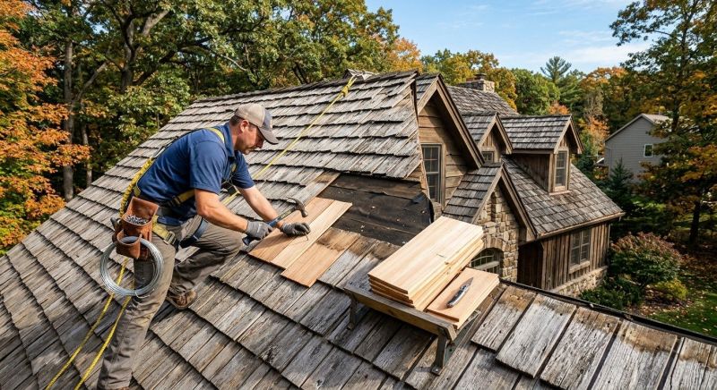 Cedar Shingles Repair in Cumberland, MD