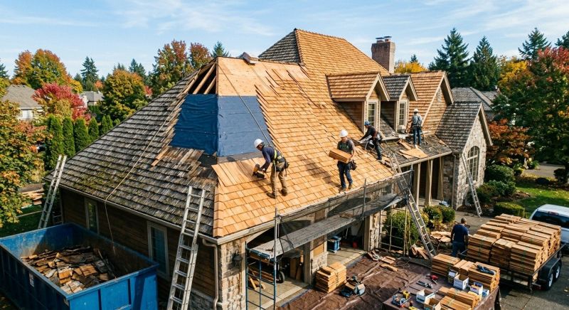Cedar Shingles Replacement in Allegany County, MD