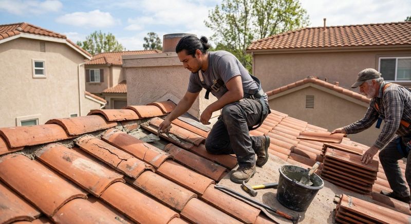 Clay Roof Leak Repair in Cumberland, MD