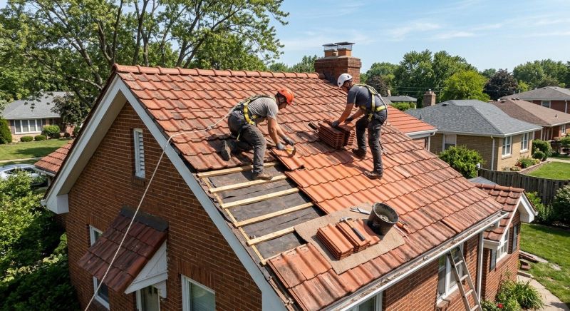 Clay Roof Leak Repair in Cumberland, MD