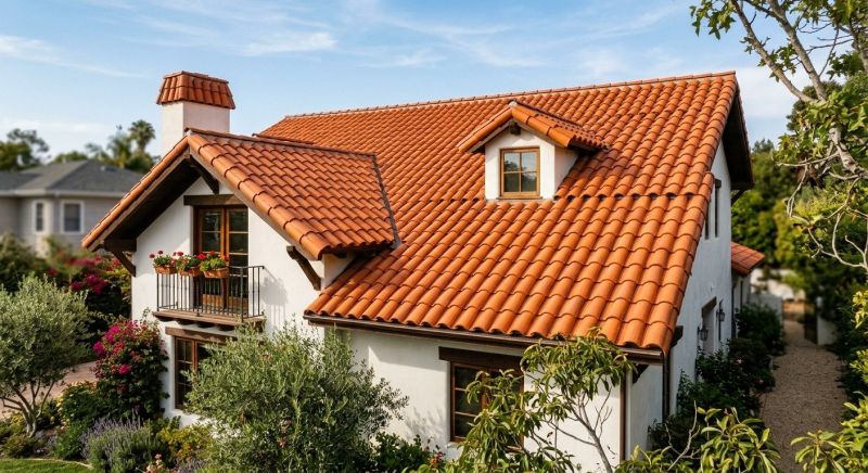 Clay Tile Roofing Installation in Cumberland, MD