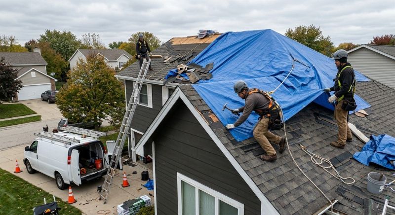 Collapsing Roof Repair in Cumberland, MD