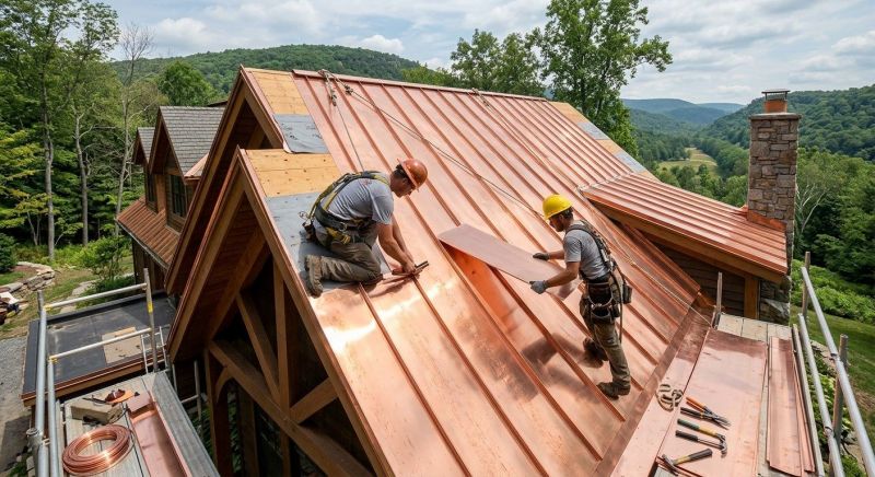 Copper Roof Installation in Cumberland, MD