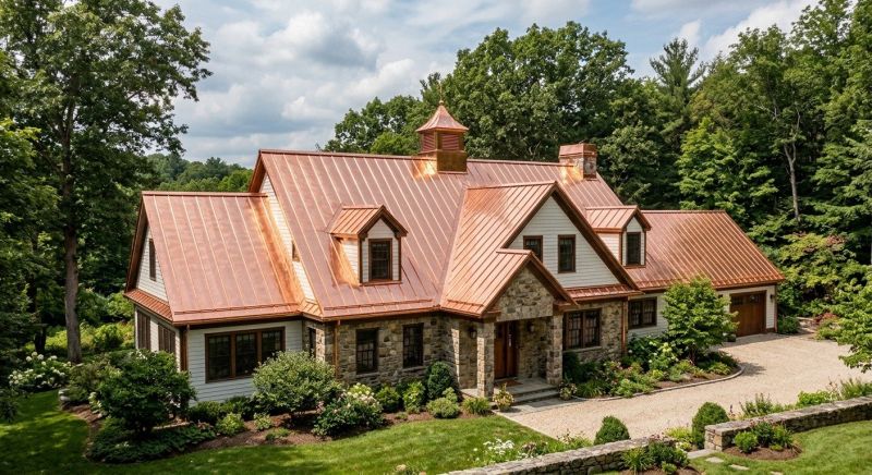 Copper Roof Replacement in Cumberland, MD