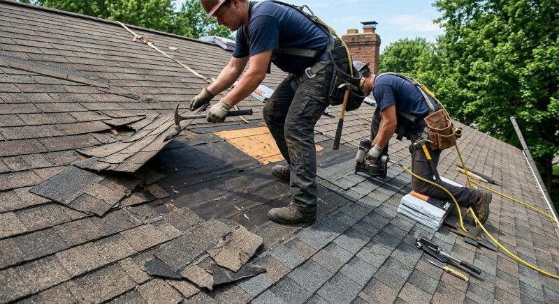 Damaged Roof Repair in Allegany County, MD