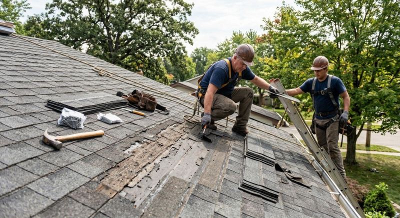Damaged Roof Repair in Cumberland, MD