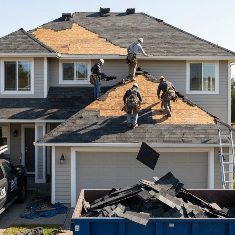 Damaged Roof Replacement in Keyser, WV