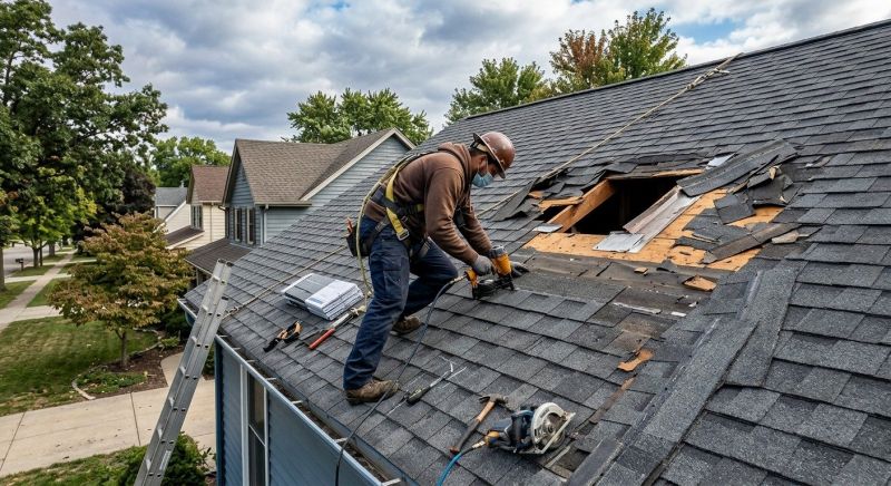 Damaged Roof Replacement in Swanton, MD
