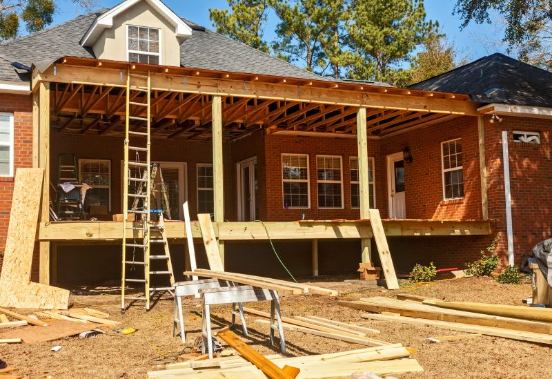 Deck Roof Construction in Cumberland, MD