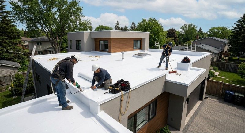 Flat Roof Construction in Cumberland, MD
