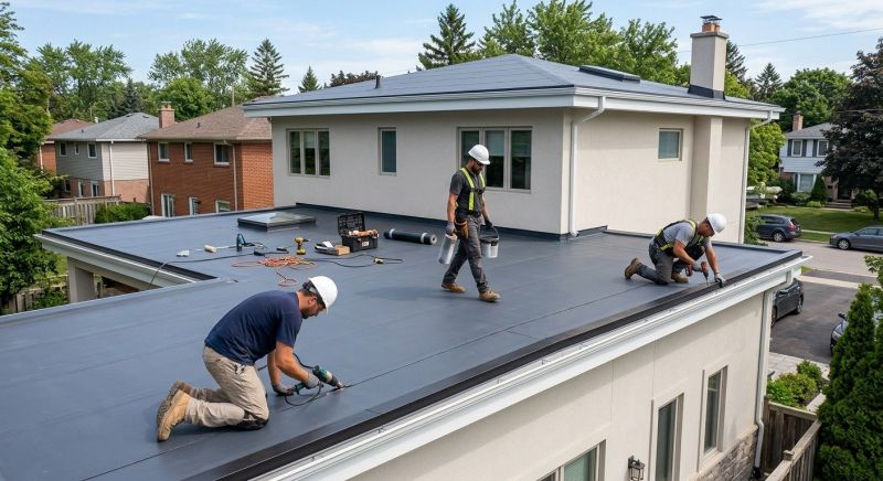 Flat Roof Installation in Cumberland, MD