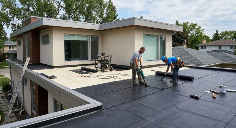 Flat Roof Installation in Swanton, MD