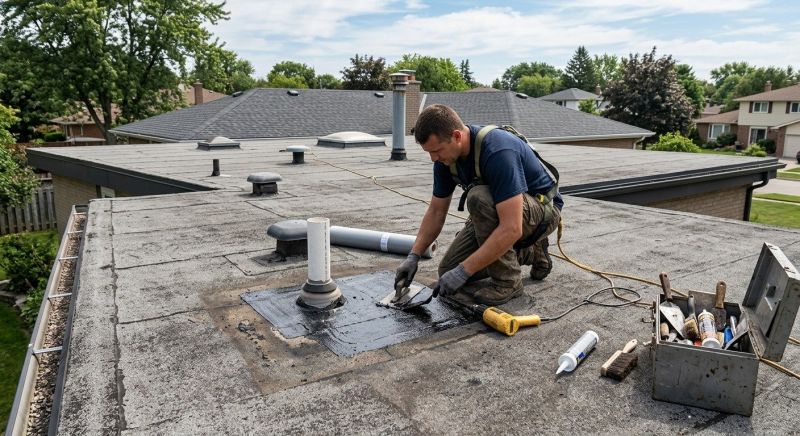 Flat Roof Repair in Keyser, WV