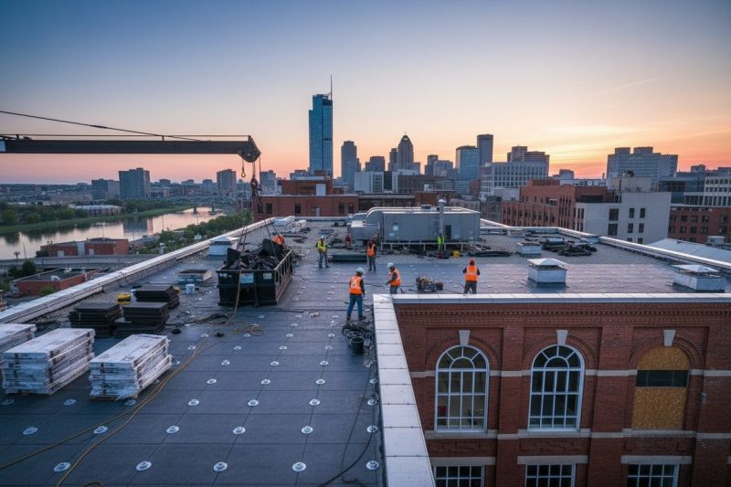 Flat Roof Replacement in Cumberland, MD