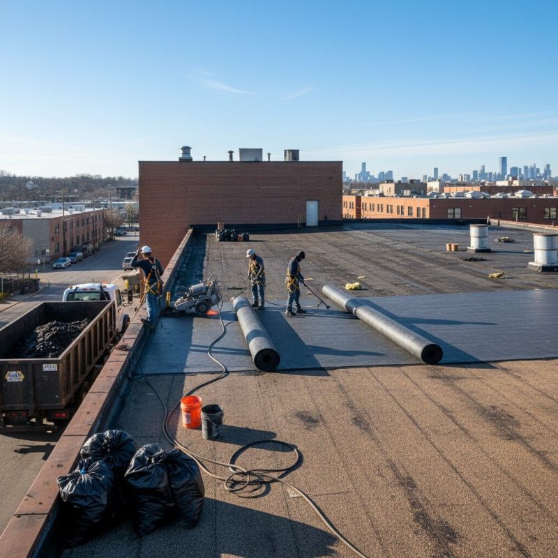 Flat Roof Replacement in Romney, WV