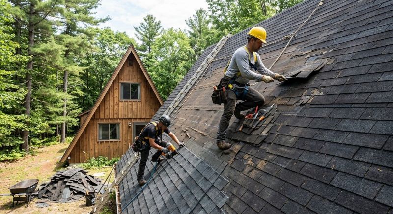Hip Roof Shingle Repair in Cumberland, MD