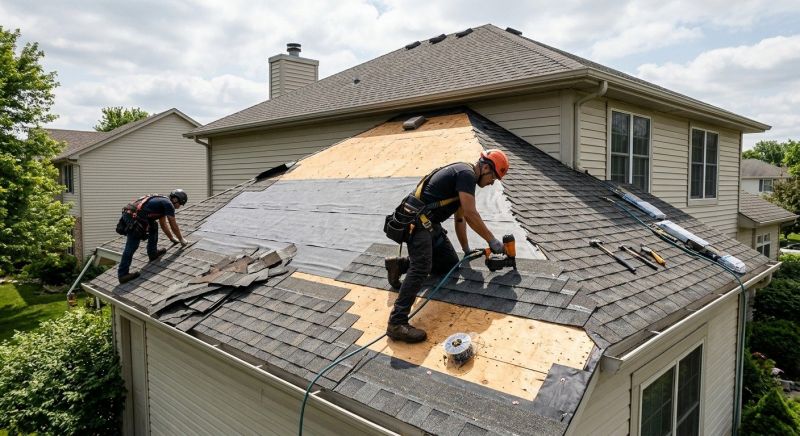Hip Roof Shingle Replacement in Cumberland, MD