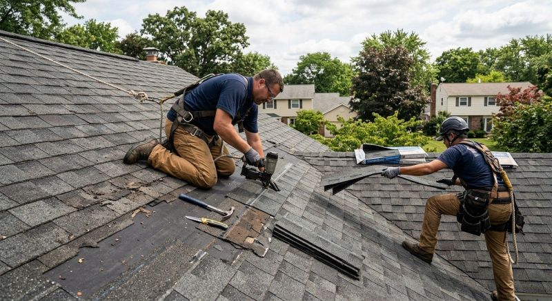 House Roof Repair in Hampshire County, WV