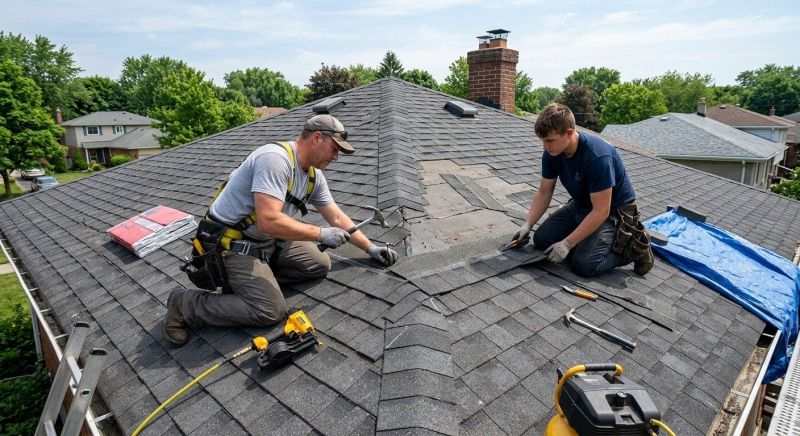 House Roof Repair in Cumberland, MD
