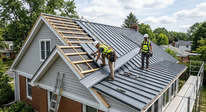 Metal Roof Installation in Romney, WV