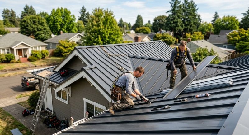 Metal Roof Repair in Swanton, MD