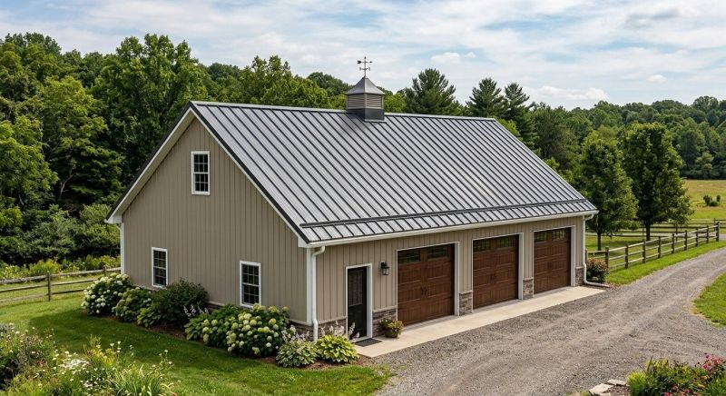 Pole Barn Roof Repair in Springfield, WV