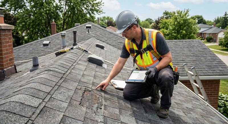 Roof Damage Inspection in Hampshire County, WV