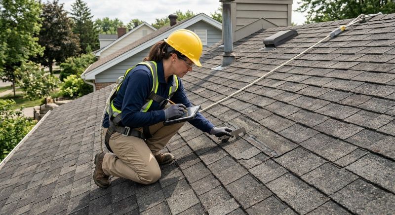 Roof Damage Inspection in Keyser, WV
