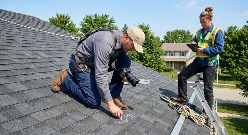 Roof Damage Inspection in Meyersdale, PA
