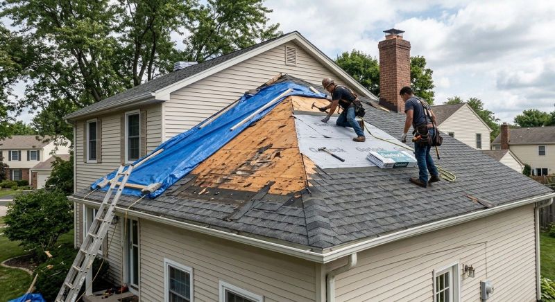 Roof Damage Repair in Allegany County, MD