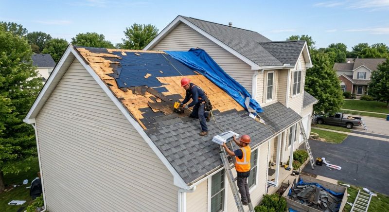 Roof Damage Restoration in Keyser, WV
