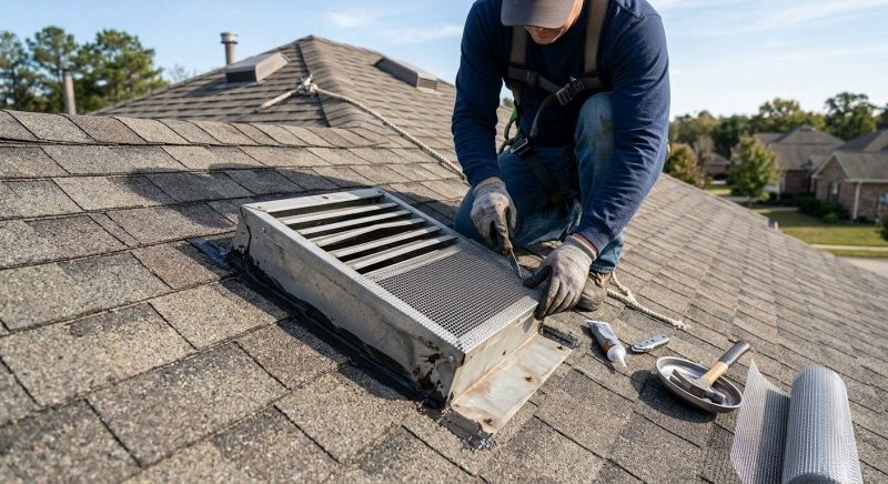 Roof Vent Flashing Repair in Cumberland, MD