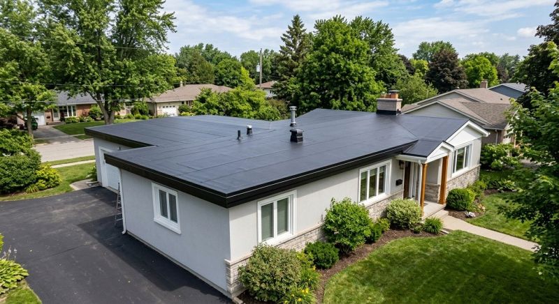 Rubber Roof Installation in Cumberland, MD