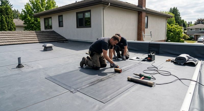 Rubber Roof Repair in Keyser, WV